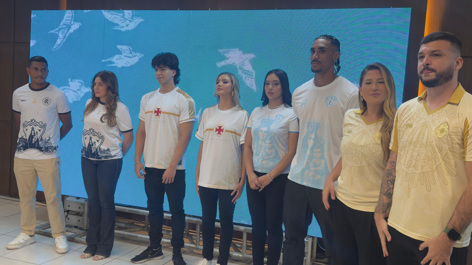 Vasco, Remo, Paysandu e Tuna renovam parceria e apresentam camisa com Selo Oficial do Círio 2026
