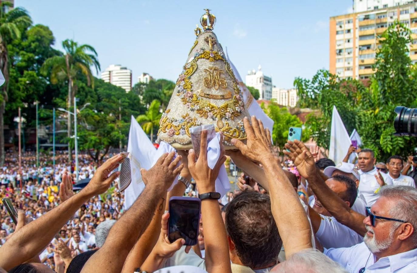 Imagem Peregrina de Nossa Senhora de Nazaré visita Bragança e Capanema neste fim de semana