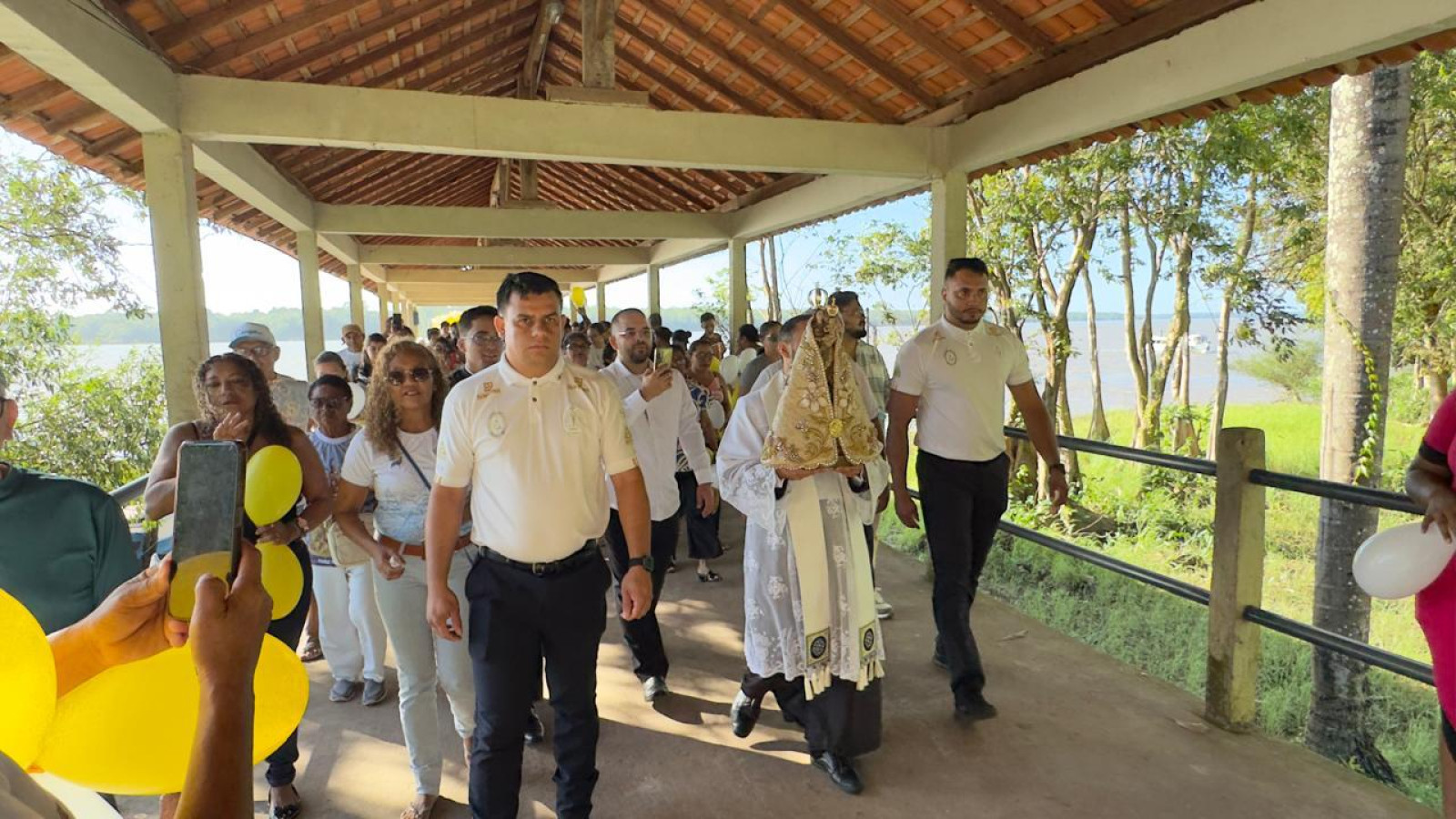 Imagem Peregrina de Nossa Senhora de Nazaré visita a Ilha de Cotijuba e localidades de Viseu